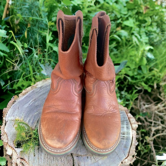 Little Kids John Deere Man Made Upper Leather Work Boots | Size 2M - Picture 3 of 9